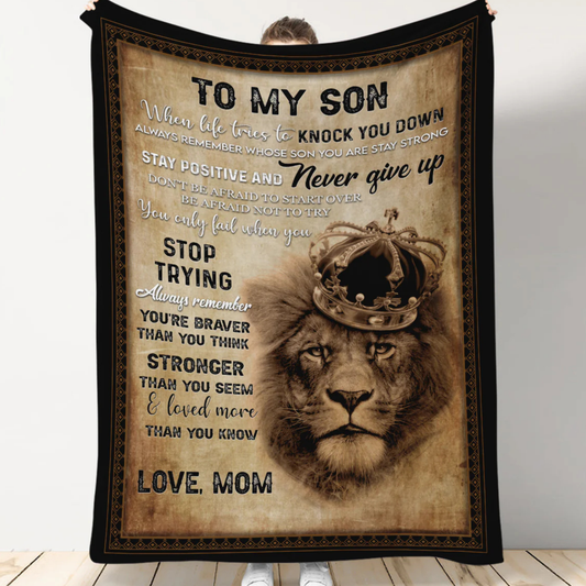 To My Dear Son – A Gentle Hug from Mom