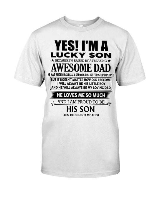 Awesome Dad - perfect gift for your son from Dad - HL00 ( Dad US 00)